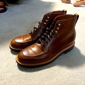 J.Crew Kenton Pacer Boots Burnished Tobacco